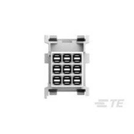 Te Connectivity TAB HSG 2.8MM 9POS. 2-967626-1